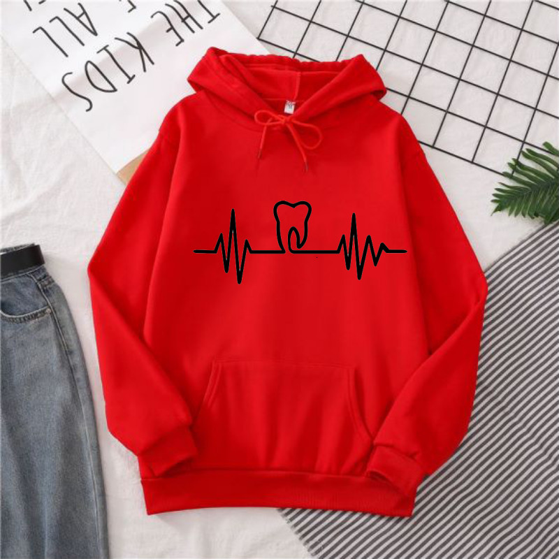 Heatbeat Hoodie Graphic Tooth  - огляд і ціна Winter Clothing Drawing