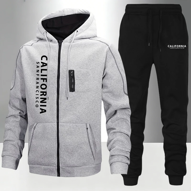 Men's Tracksuit Casual Hoodie  - огляд і ціна Winter Clothing Pk