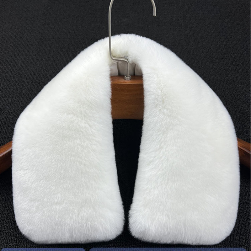 100% Rex Rabbit Fur Collar Men - огляд і ціна Winter Clothing Pk